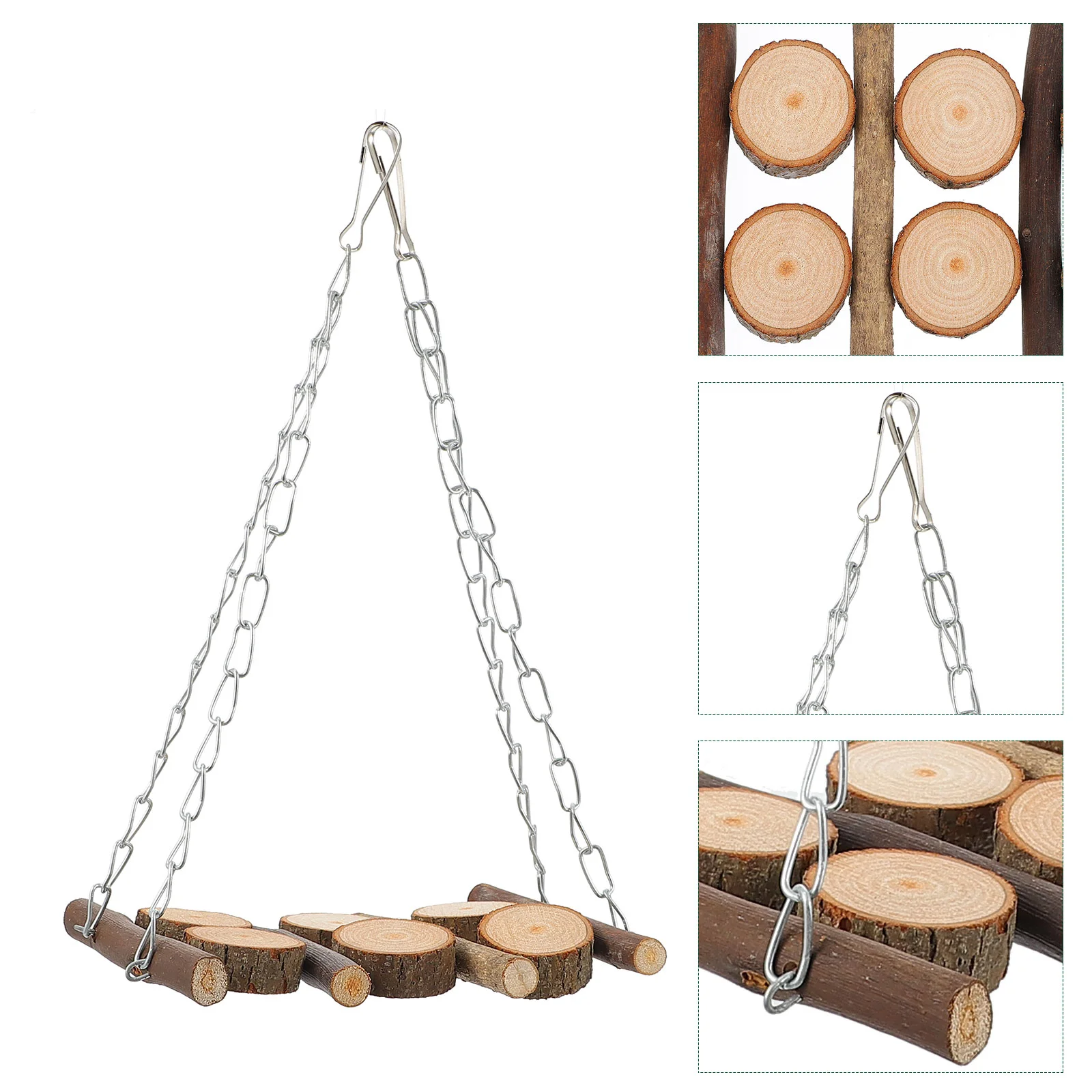 

Parrot Wooden Parrot Perch Stand Play Stand Birds Stand Pet Swing Play