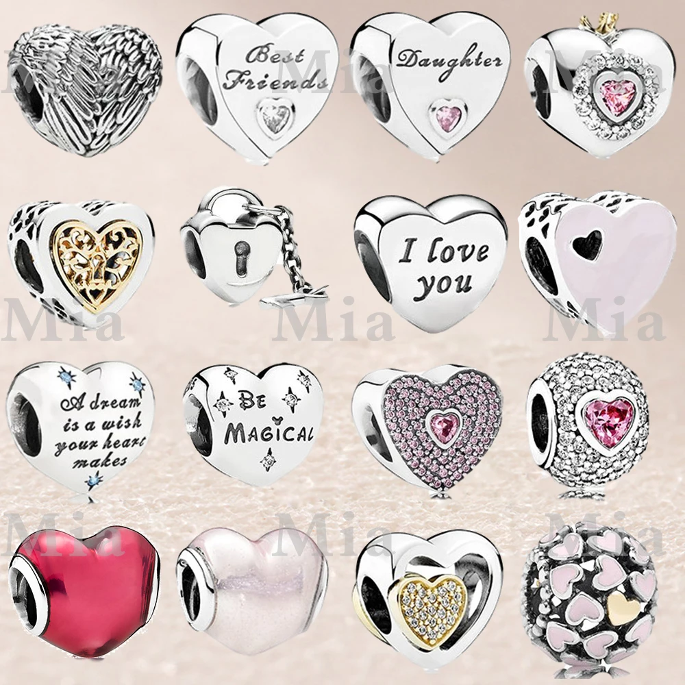 

Fahmi 2020 New Popular 100% 925 Sterling Silver Rose Gold Charm Beads1 Fashion Original Jewellery For Women Party Wedding Gift