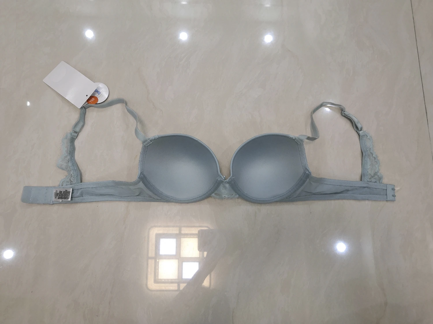 

Women's Push Up Bra Underwire Lightly Padded Lace Underwear Lingerie Green 34B 75B