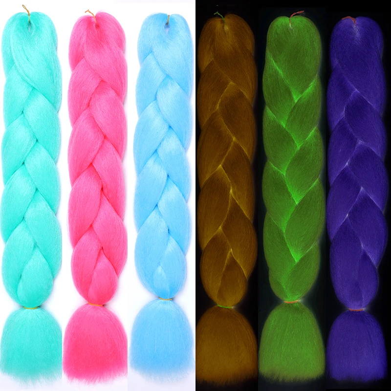 LISIHAIR Ombre Jumbo синтетические плетеные волосы 88 цветов вязанные волосы для наращивания огромные косички Прически
