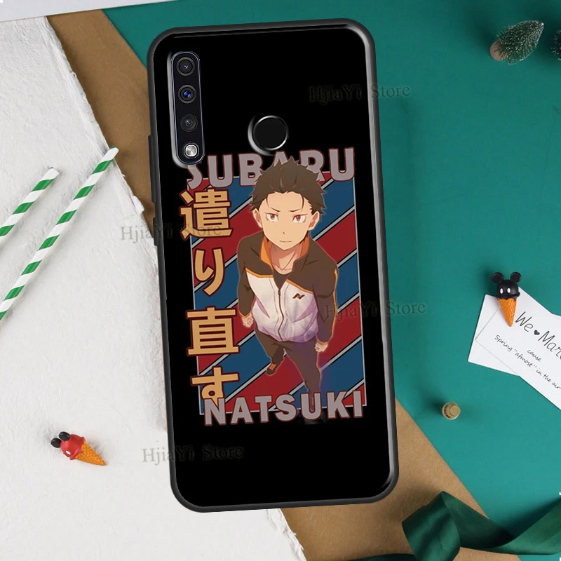 Чехол Natsuki для Subaru Re Zero Huawei Honor 10i 7C 7A 6C 4C Pro 8A 9A 6X 7X 8X 9X 7S 8S 9S 8 9 20 10X 10 Lite | Мобильные