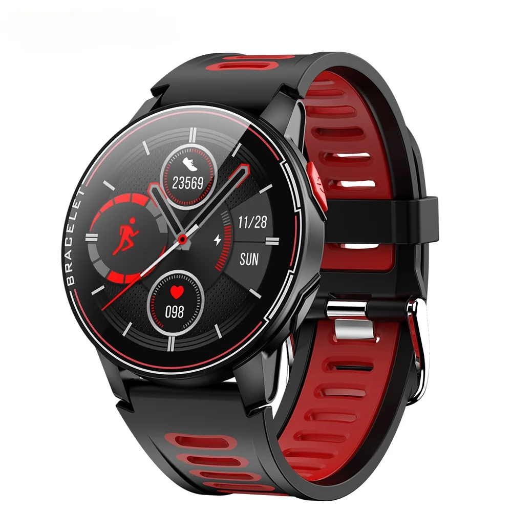 

Новинка 2020, Смарт-часы L6, водостойкие IP68, спортивные мужские и женские умные часы с Bluetooth, фитнес-трекер, пульсометр для Android и IOS