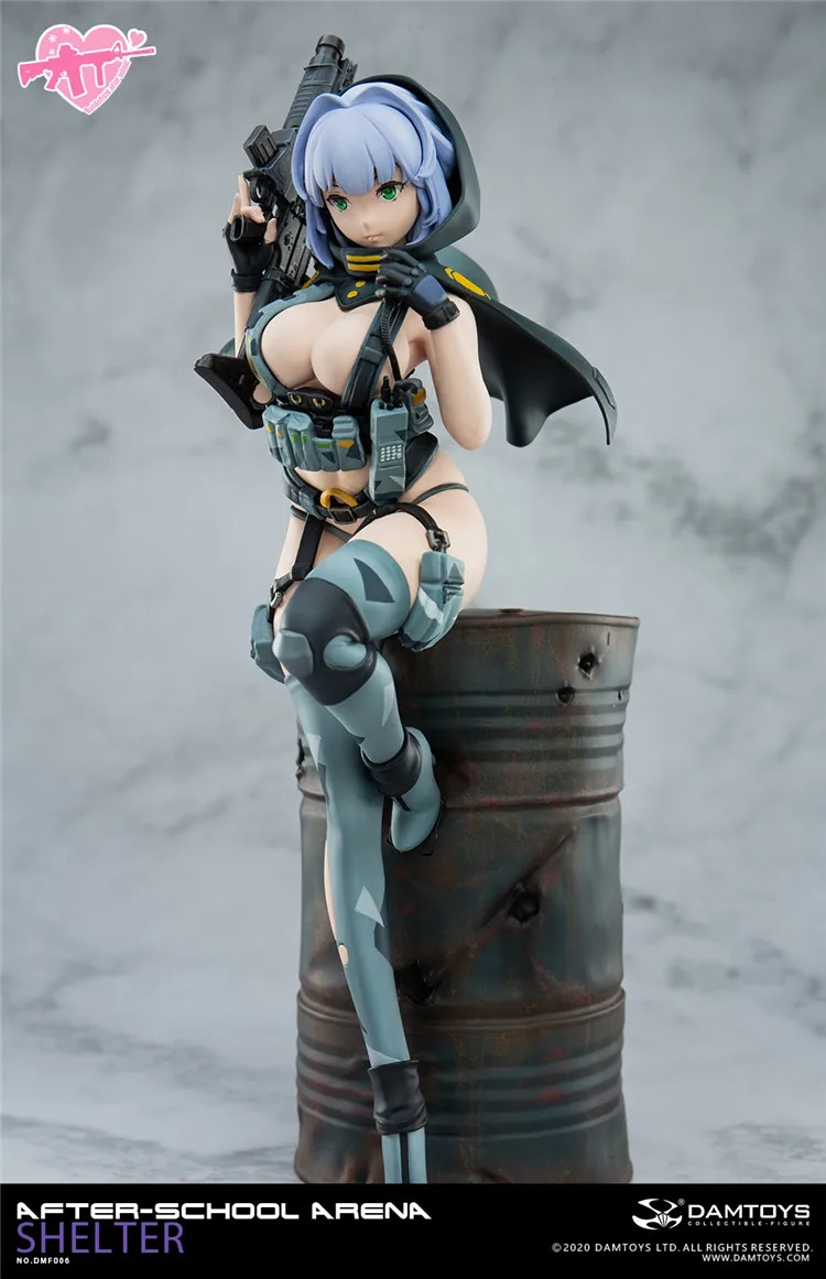 

In Stock DMF006 1/7 Scale Static Figure Statue After-School Arena - Vol.6 shelter for Collection Fan Gifts