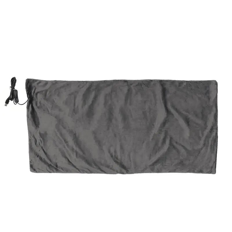 Электрическое одеяло шаль USB зарядка замшевое электрическое из углеродного