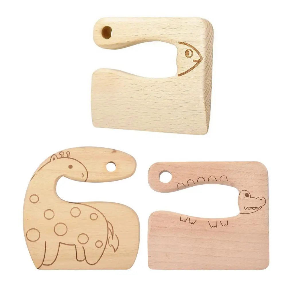 Wooden Mini Knife Model Cutter Kids/Baby Kitchen Pretend Play Toy Gift Children Cosplay Education Toy
