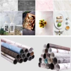 Фоны для фотосъемки в стиле ретро, винтажная текстура дерева, водонепроницаемый бумажный Настольный фон, пищевые украшения, косметика, макияж, фотосессия