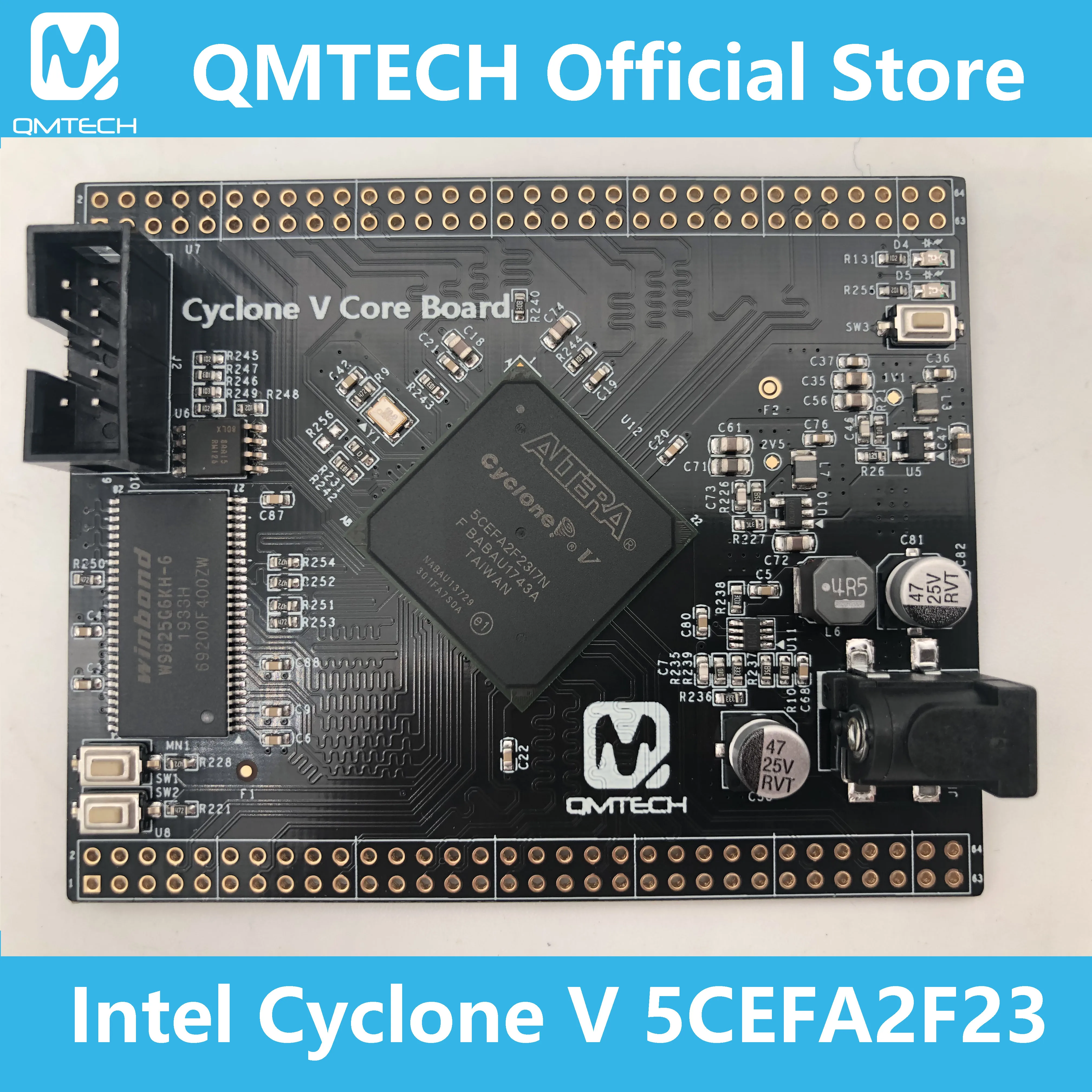 Материнская плата QMTECH Altera Intel FPGA Core циклонный V CycloneV 5CEFA2F23 SDRAM|Аксессуары для