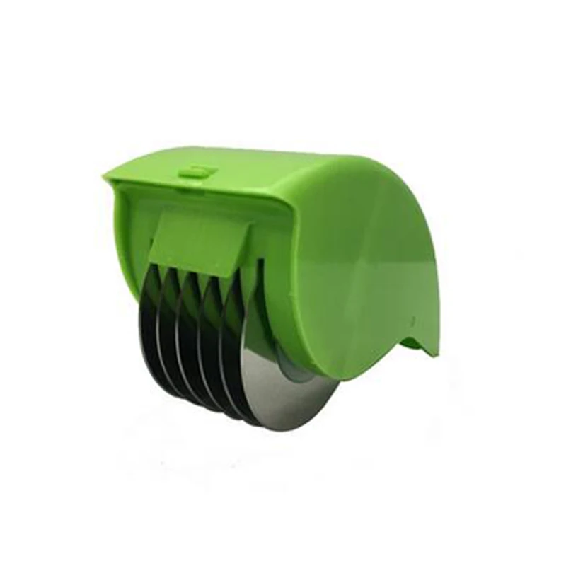 Трав рулон роликов Мясорубка травяной ручной скальон резки резак слайсеры 6