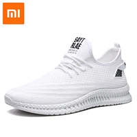xiaomi mens sneakers fly woven shoes outdoor breathable mesh sneaker casual mens running shoes version cool light sneakers men