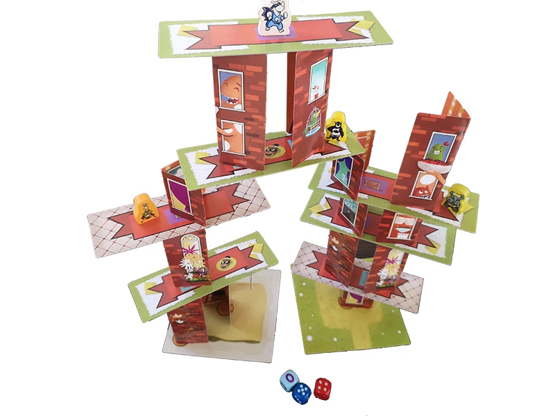 Высококачественные 2-5 игроков забавные карточки Игры Супер Rhino настольная игра хорошая бумажная игра для вечерние/семейные