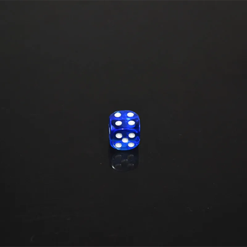 Акриловые прозрачные 6-гранные кубики 10 шт./14 мм цветов высокое качество