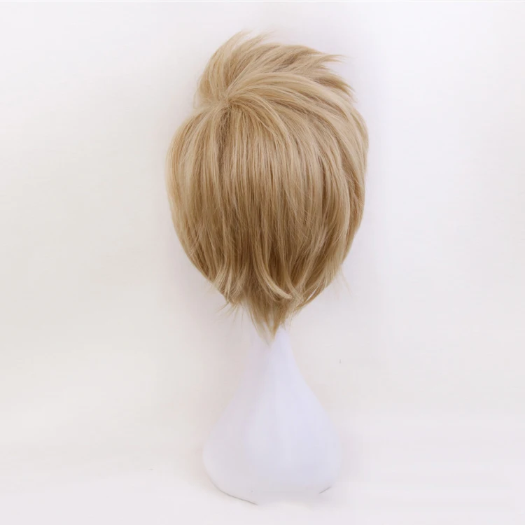 

Game Final Fantasy XV Cosplay Wigs Prompto Argentum Cosplay Wig Heat Resistant Synthetic Hair Wig Halloween Carnival Party