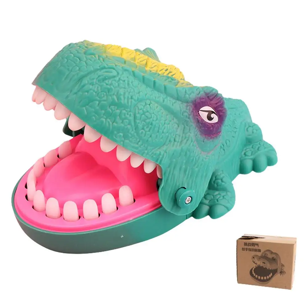 

Teeth Dentist Game Portable Finger Biting Toys Novelty Thrilling Dinosaur Teeth Game Safe Prank Toys For Multiplayer Game Chr