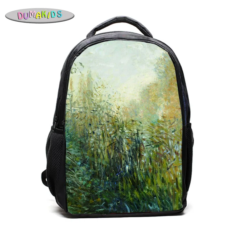 

Printing Canvas Backpack Women Rucksack Travel Bags Laptop Backpacks For Teenage Girls Student School Bags For Teenagers