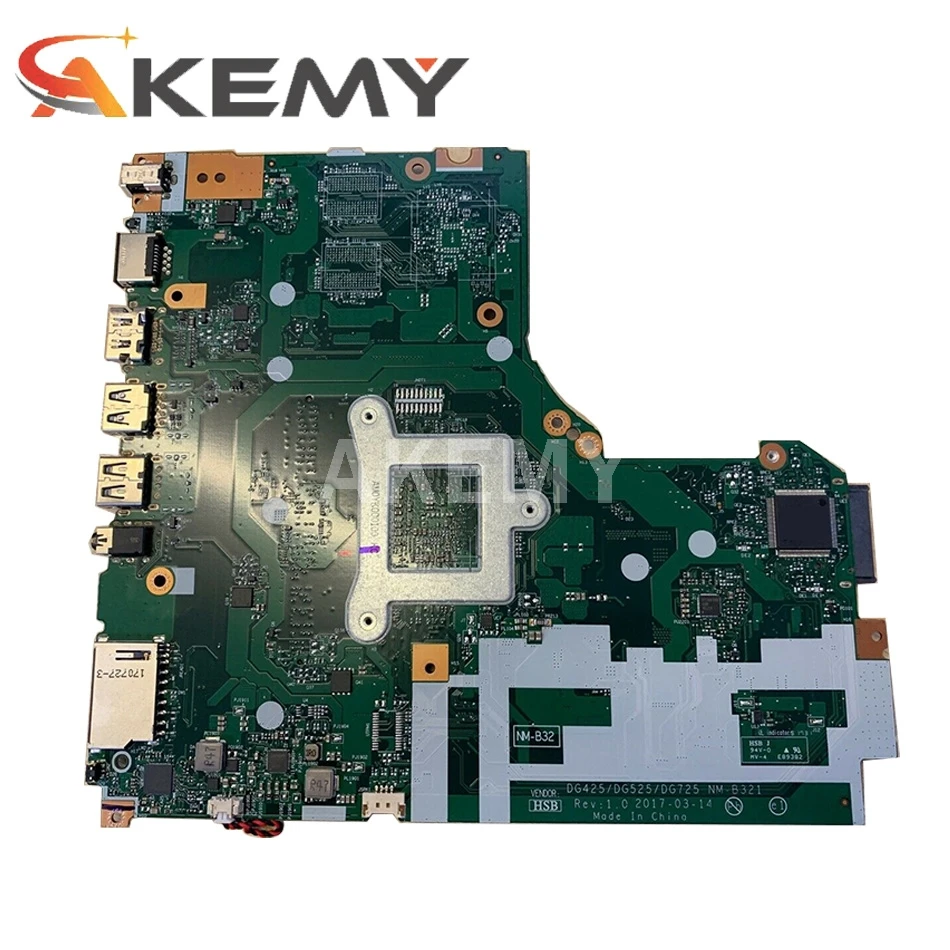

DG425 DG525 DG725 NM-B321 Motherboard For Lenovo IdeaPad 320-14ACL 320-14AST Laptop Motherboard tested A9 CPU 100% work