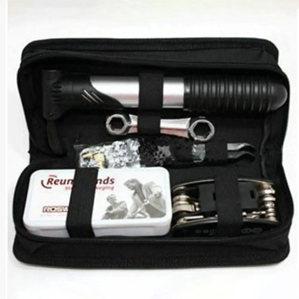 

Bicycle Repair Kit Tire Pump Wrench Set Mountain Bike Combination Tool