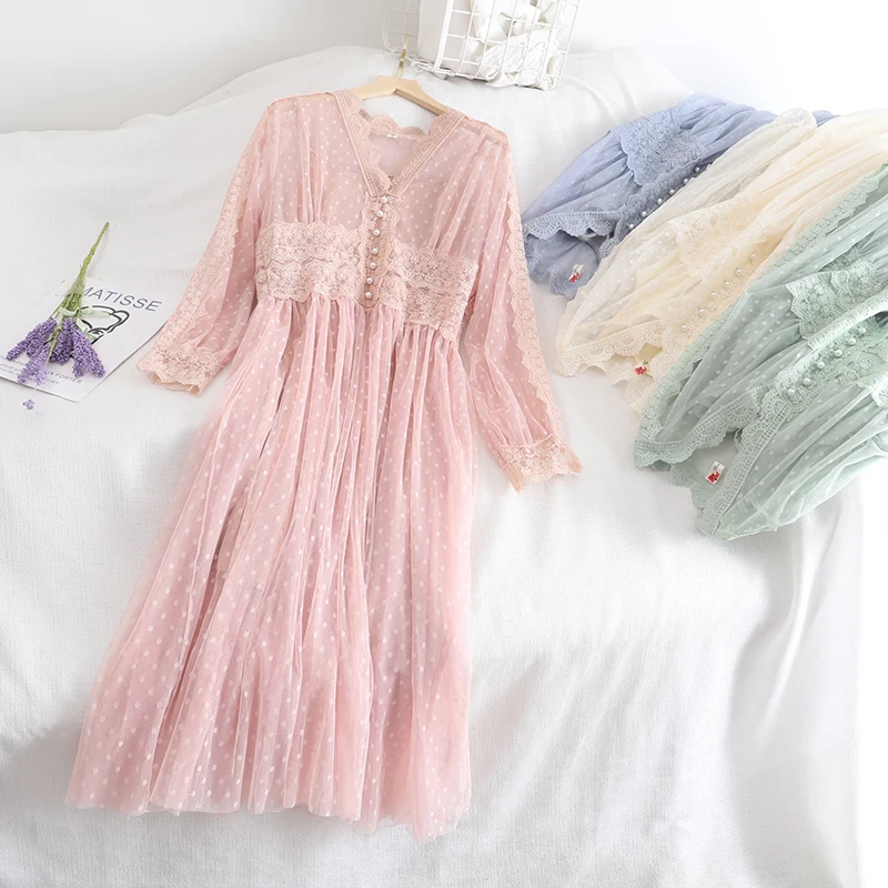 

Кружевное платье 2501, изящный нежный и милый костюм из двух предметов для минус-возраста, рубашка с длинным рукавом и жилет с ремнем