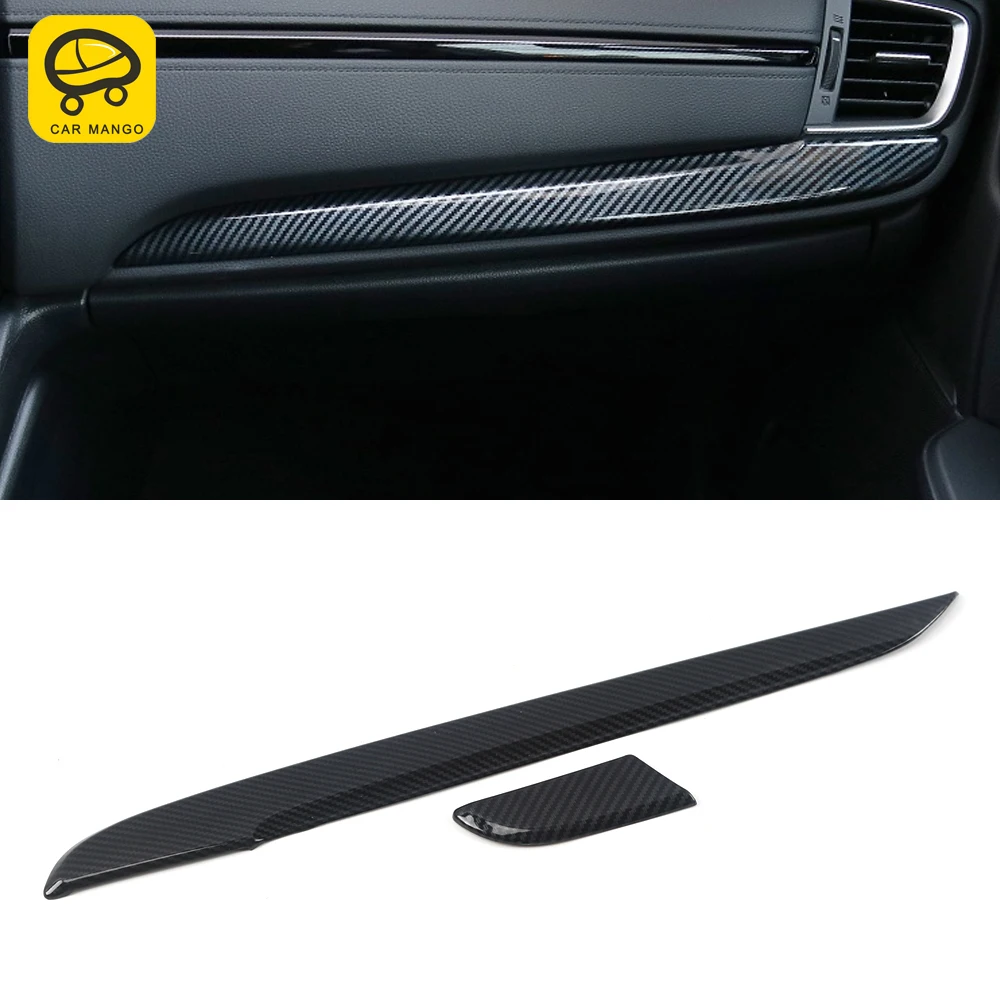 

CarManGo Car Accessories Center Console Panel Trim Cover Frame Sticker ABS Interior Decoration for Honda CR-V 5th 2017-2021