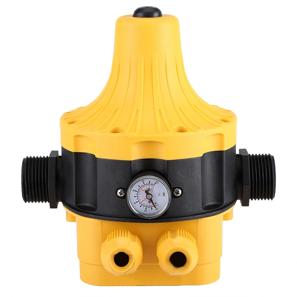 

Automatic Water Pump Pressure Switch Electric Controller With Gauge Home Accessory Build In Pressure Gauge