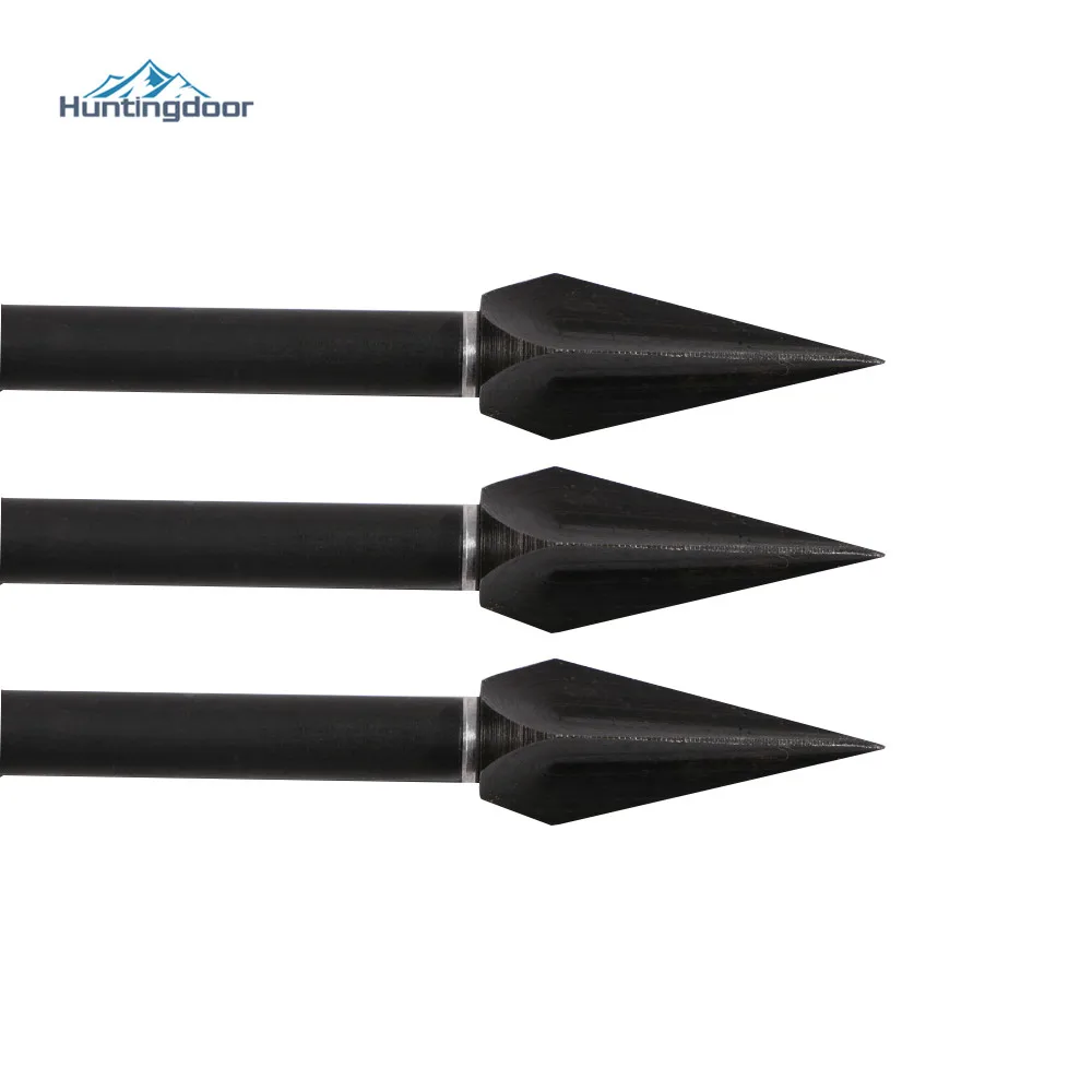 6 шт. стальные треугольные наконечники стрел винтовые стрелы для стрельбы из лука