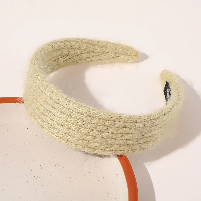 

2021 Winter Warm Wool Knitted Hairband Headband Women Girls Hair Head Hoop Bands Accessories Hair Ornaments Headdress Scrunchies