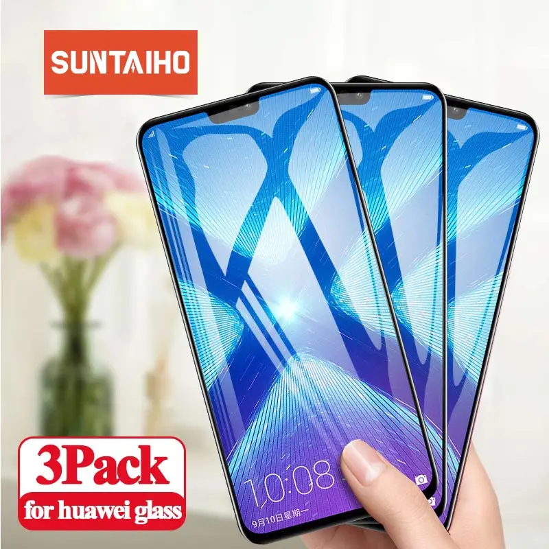 Защитное стекло Suntaiho закаленное 9H для Huawei P30 Pro P20 P 30 Lite p smart 2019 3 шт. | Мобильные