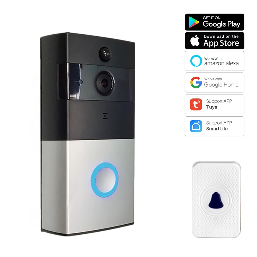 

Видеодомофон Alexa, 1080P, Wi-Fi, с камерой