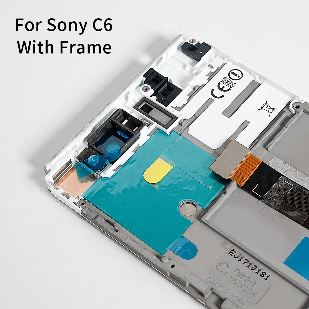 Оригинальный OEM Новый ЖК дисплей 6 0 дюйма для SONY Xperia C6 XA Ultra с сенсорным экраном и