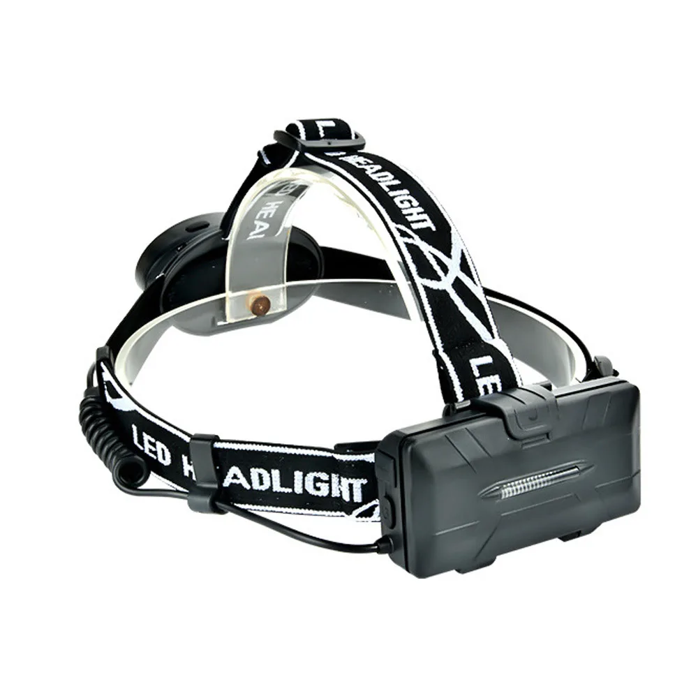 Фонарь налобный светодиодный Аккумуляторный с зарядкой от USB 18650 лм|Налобные