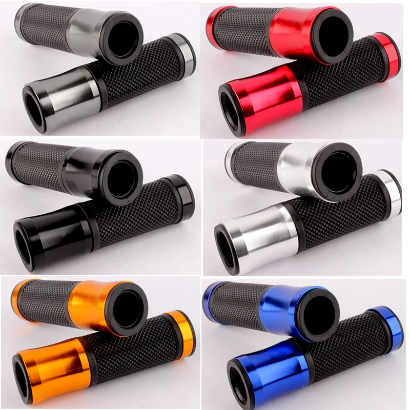 

Universal 7/8" 22MM CNC Motorcycle handlebar grip handle bar Motorbike handlebar grips 6 colors for option