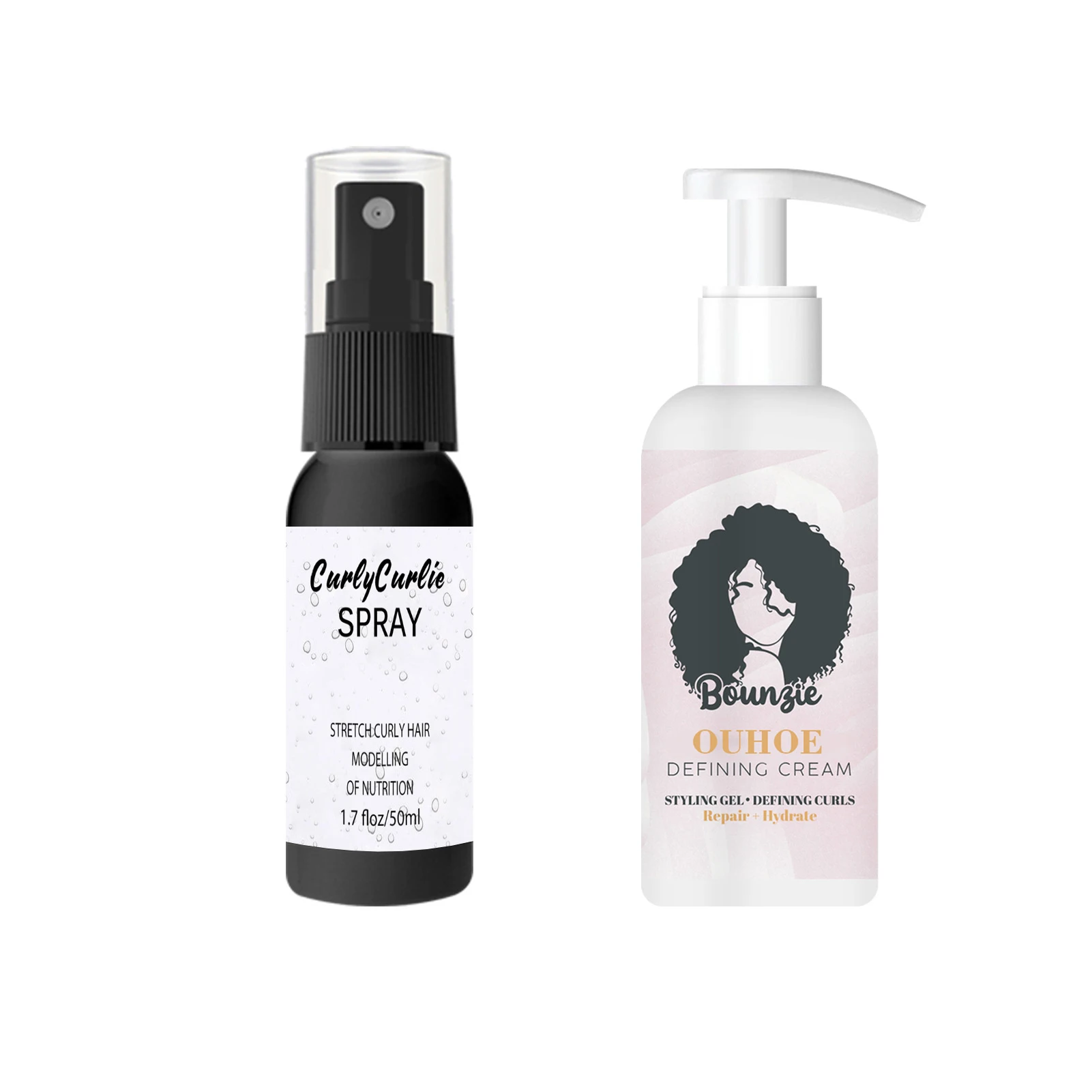 

2 шт./компл. долговечный кондиционер для восстановления волос, быстросохнущий, с функцией завивки