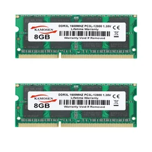 DDR3L RAM 4GB 8GB 1600MHz brand new low voltage 1.35V PC3-12800 Notebook memory SODIMM 204-pin non-ECC 1.35V