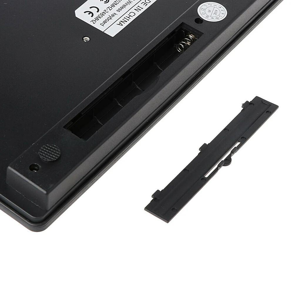 2 4 ГГц Беспроводная ультратонкая клавиатура мини мышь набор для ПК ноутбука