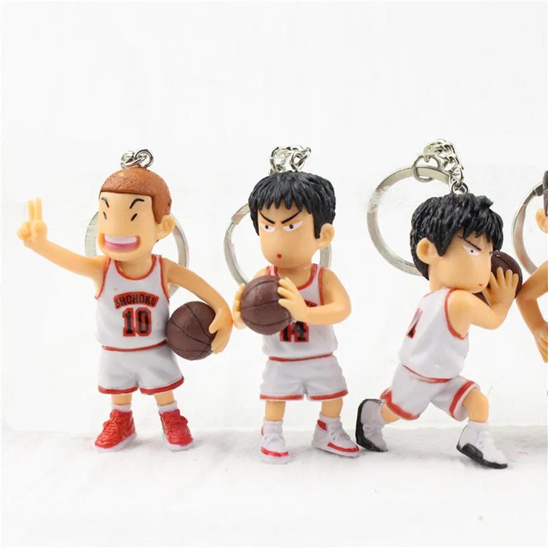 5 шт. подвеска в виде фигурок SLAM DUNK ханамичи сакураги рукава искусственная кожа