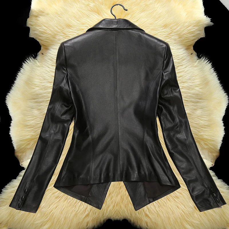 Boollili Genuine Leather Jacket Autumn Women Sheepskin Coat Female Korean Blazer Clothes 2020 Chaqueta Mujer | Женская одежда