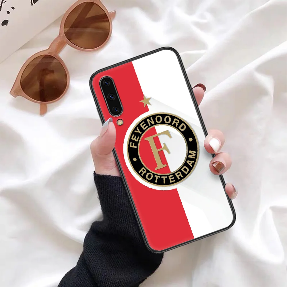 

soccer Feyenoord Rotterdam FC Phone Case For Samsung Galaxy A 3 5 7 8 10 20 20E 21S 30 30S 40 50 51 70 71 black Back Silicone