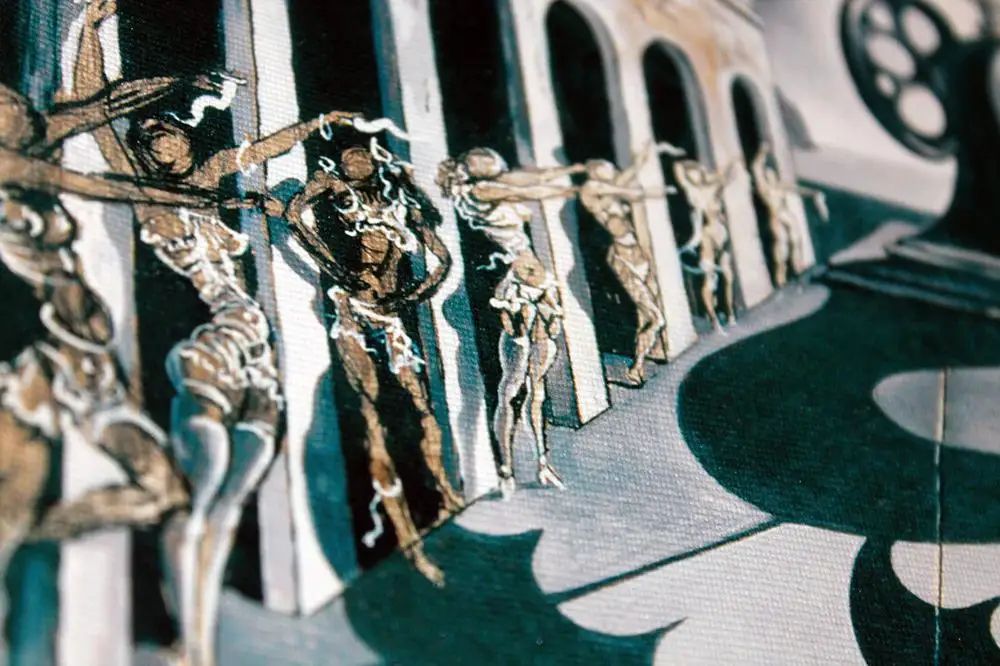 

Швейная машина с зонтиком Сальвадора Дали, картины маслом, печать на холсте, настенное украшение для гостиной, спальни