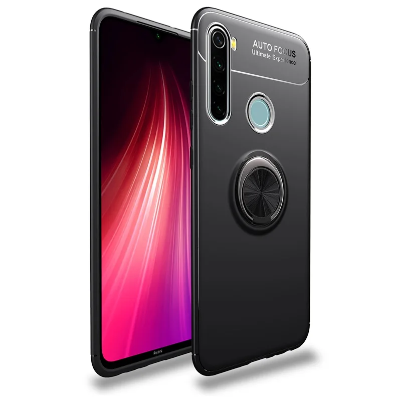 Чехол для Xiaomi Redmi Note 8 T невидимый кронштейн чехол 8t t pro кольцевой держатель мягкие
