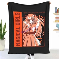 magical girls throw blanket sheets on the bed blanket on the sofa decorative lattice bedspreads sofa covers