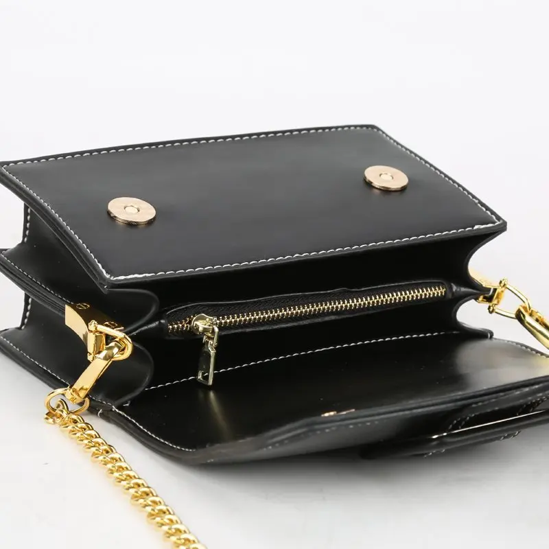 

High Quality PU Leather Shoulder Bags Female 2021 New Design Luxury Layered Fancy Flip Chain Bag Fashion Girl Messenger Bags