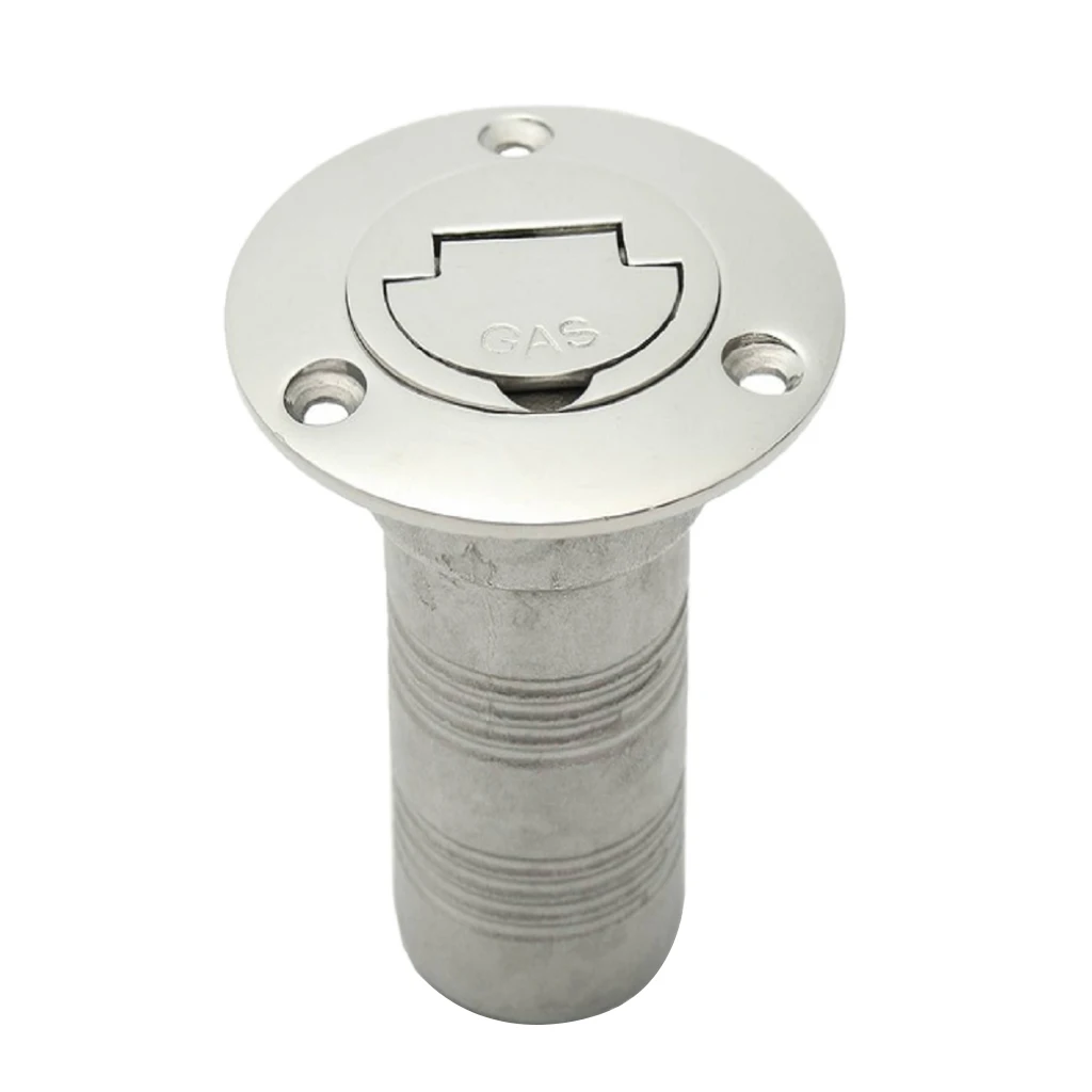 

Marine Boat Gas Deck Fill/Filler Keyness Cap 1-1/2 Inch, 316 Stainless Steel Boat, Yacht, Caravan, Campervan