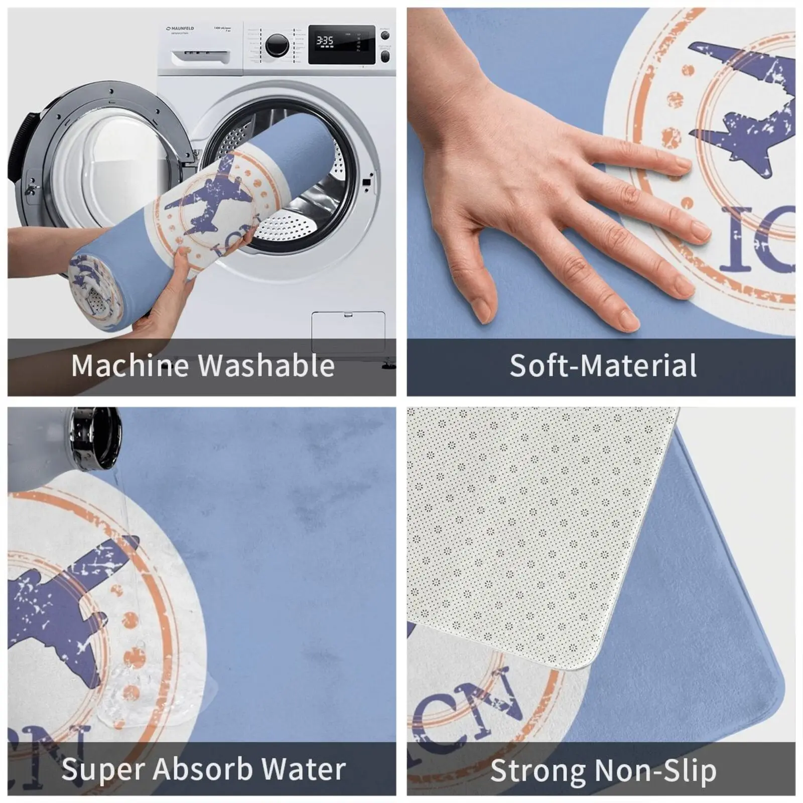 Инчхон международный аэропорт код Южная Корея коврик для входной двери ванной