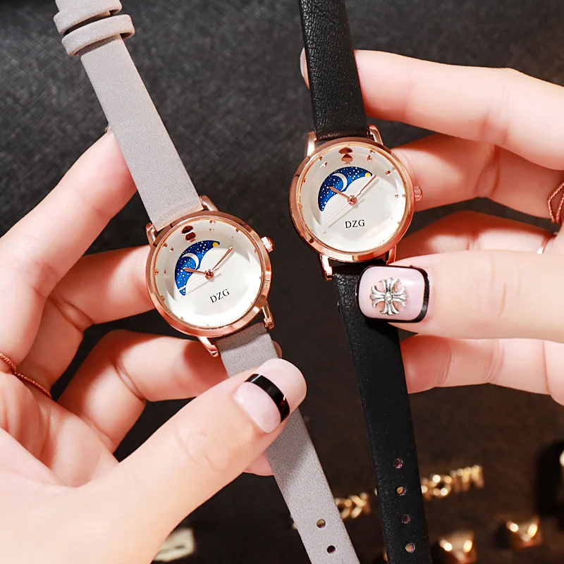 Часы женские кварцевые с кожаным ремешком люксовые модные повседневные наручные