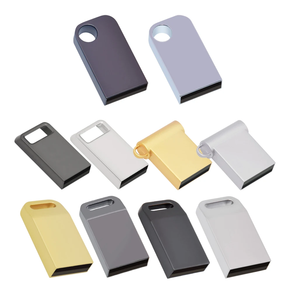 

USB Flash Drives 128 gb mini usb flash 4GB 8GB 16GB 32GB 64GB metal pen key disk logo pen drive stick flash memory card for gift