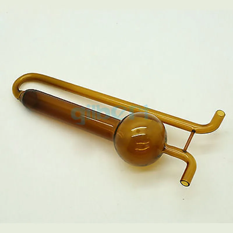 25ml Lab Brown Glass Porous Absorbing Tube U-shape Gas Sampling Bottle Glassware | Канцтовары для офиса и дома