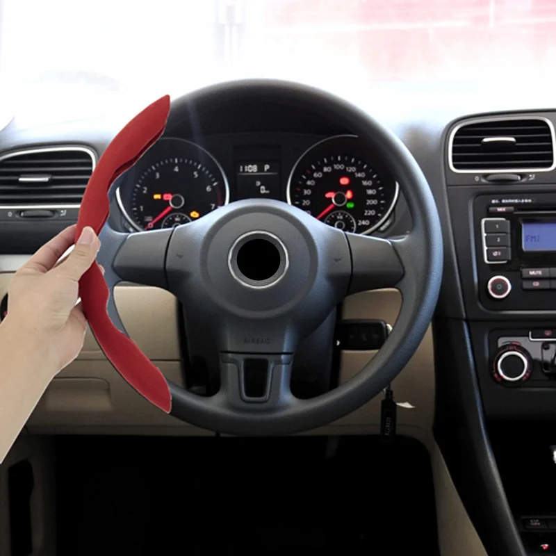 Для VW Golf 4 MK4 5 MK5 6 MK6 R GTI аксессуары 2020 2021 новый продукт 2 шт Alcant-роскошная Защитная