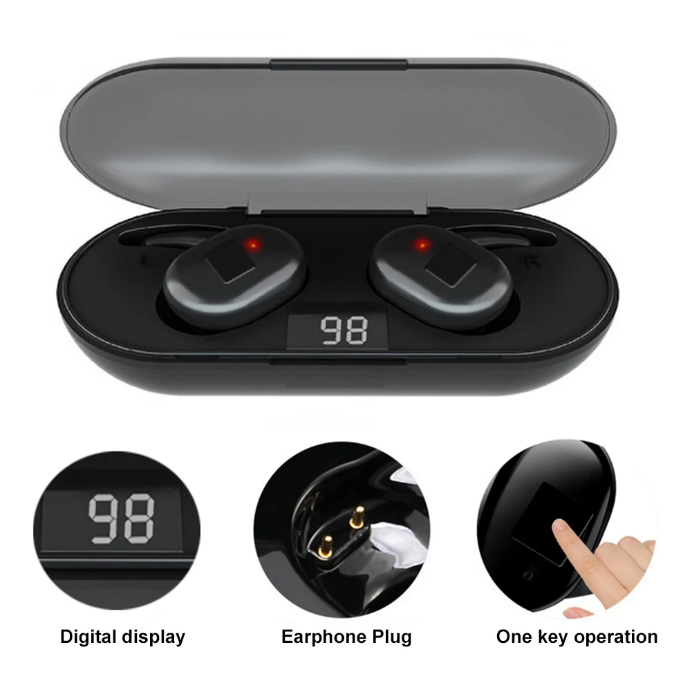 Q1 TWS Bluetooth 5 0 беспроводные стерео наушники с шумоподавлением для телефона |