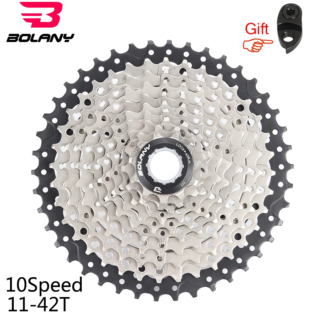 

MTB Cassette 10 Speed 11-42T Sprockets Freewheel Wide Ratio Mountain Bike Bicycle Accessories Shimano Cassette ztto