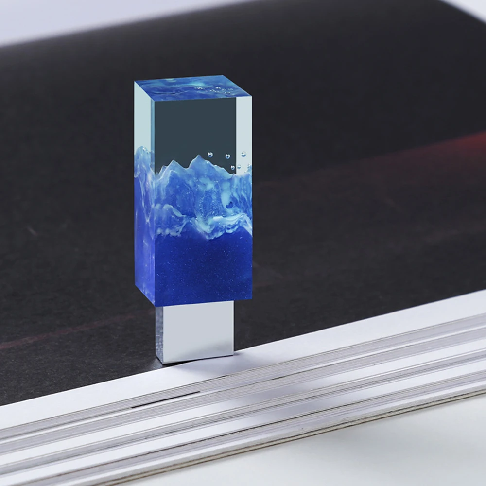 USB флэш-накопитель клей форма горный морской микро-пейзаж DIY материал силиконовый