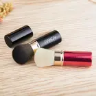 Выдвижные кисти для макияжа RANCAI, кисти для нанесения основы, растушевки румян, пудры, растушевки, кисть Кабуки с металлической ручкой, инструменты для макияжа